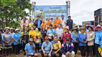 โครงการส่งเสริมกาปลูกต้นไม้และไม้ยืนต้น ประจำปีงบประมาณ 2568